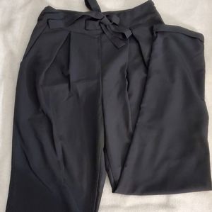 Black cigarette pants